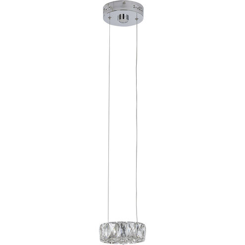 Canada LED 6 inch Chrome LED Single Pendant Lighting Ceiling Light